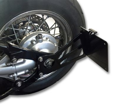 Držák SPZ pro Yamaha XVS 650 Drag Star,XVS 650 Drag Star Classic,XVS 1100 Drag Star,XVS 1100 Drag Star Classi - černá